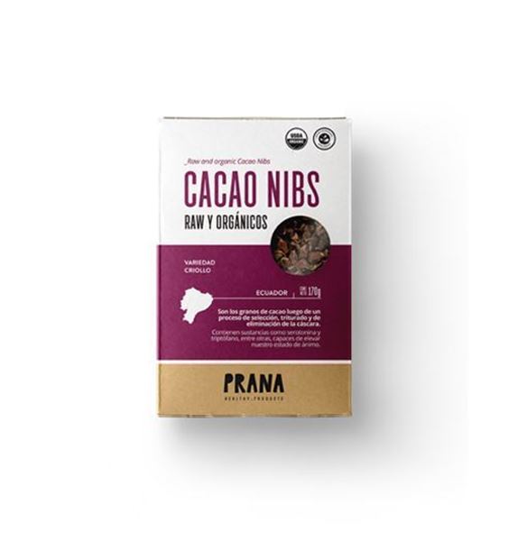 Imagen de CACAO NIBS ORGÁNICOS PRANA 170g