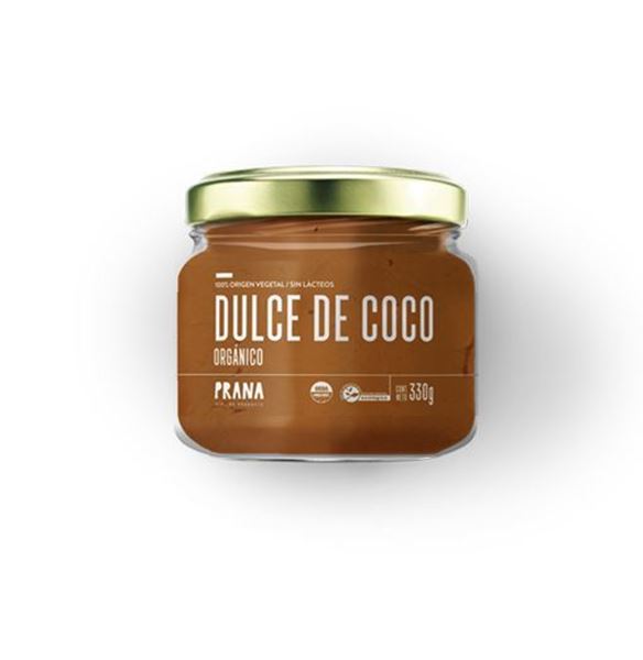 Imagen de DULCE DE COCO ORGÁNICO PRANA 330g