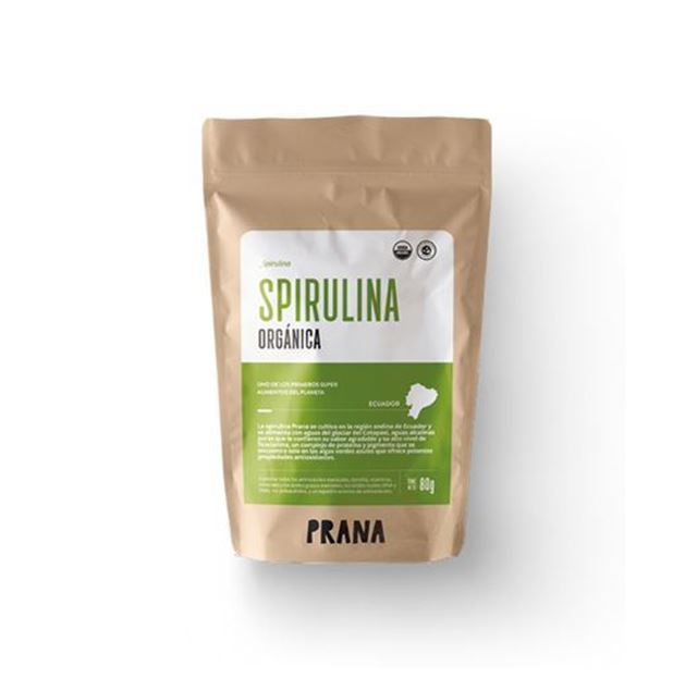 Imagen de SPIRULINA ORGÁNICA PRANA 80g