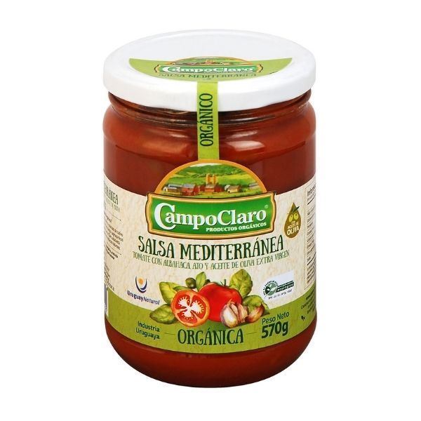 Imagen de SALSA MEDITERRÁNEA CAMPO CLARO  570G