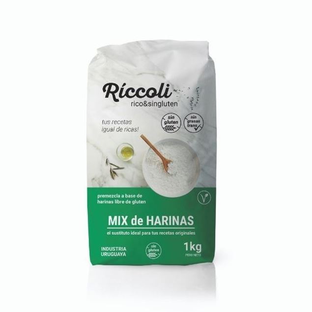 Imagen de RICCOLI MIX DE HARINAS SIN GLUTEN 1k