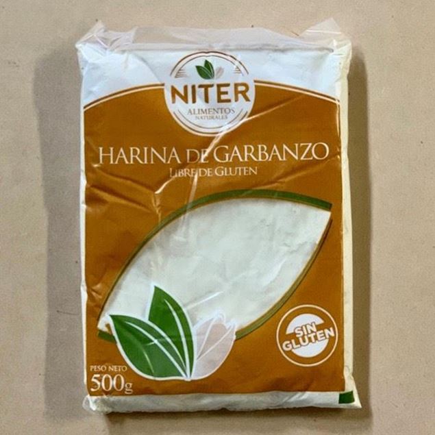 Imagen de HARINA DE GARBANZO SIN GLUTEN NITER 500G