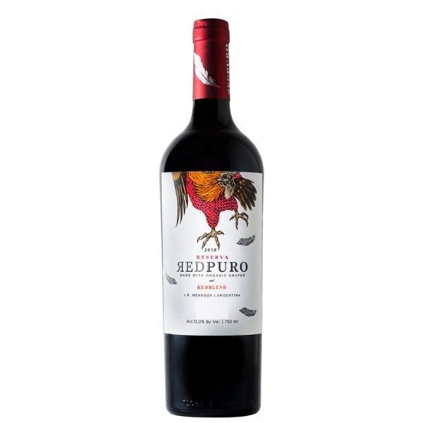 Imagen de VINO RED PURO ORGÁNICO RED BLEND 750ml