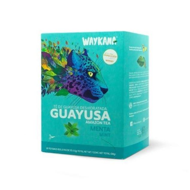 Imagen de TÉ DE GUAYUSA CON MENTA X 20