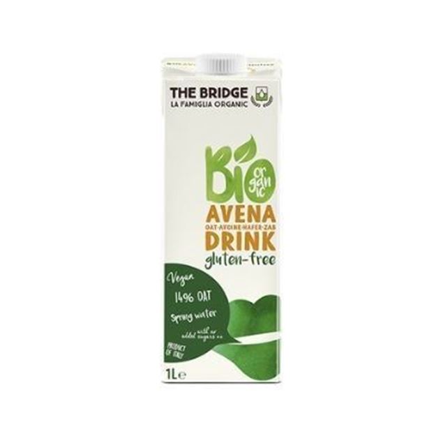 Imagen de LECHE AVENA GLUTEN FREE THE BRIDGE 1L