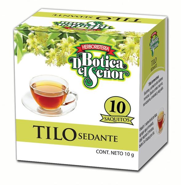 Imagen de TE DE TILO SAQUITOS X10 BOTICA DEL SEÑOR