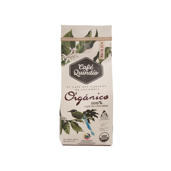 Imagen de CAFE QUINDIO ORGANICO MOLIDO -  340 G