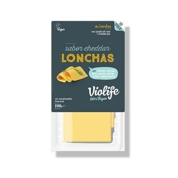 Imagen de VIOLIFE FETAS QUESO CHEDDAR