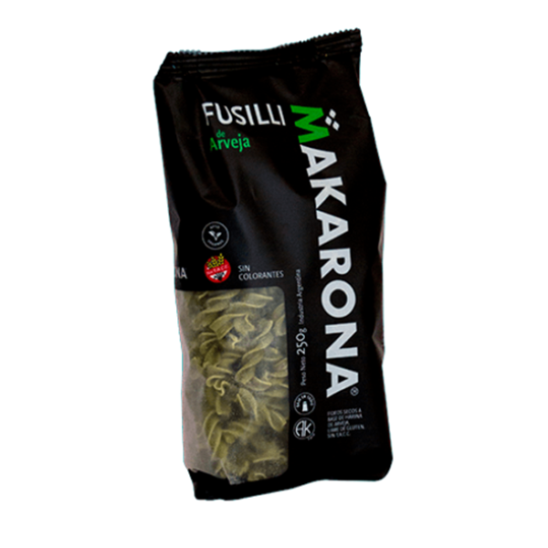 Imagen de FUSILLI DE ARVEJAS MAKARONA - 250 G