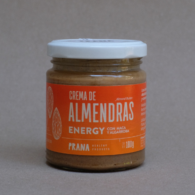 Imagen de CREMA DE ALMENDRAS ENERGY  PRANA 180 g