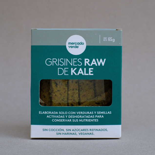 Imagen de GRISINES DE KALE 100 G