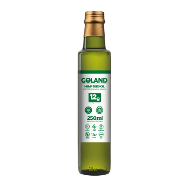 Imagen de ACEITE DE SEMILLAS DE CAÑAMO GOLAND 250 ML