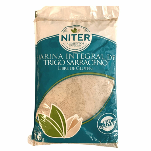 Imagen de HARINA INTEGRAL TRIGO SARRACENO SIN GLUTEN NITER 700G